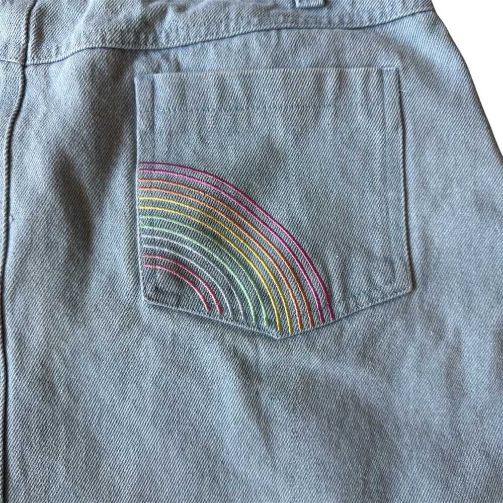 โจ Rare Y2K My Little Pony Denim Mini Skirt โจ - Picture 6 of 8